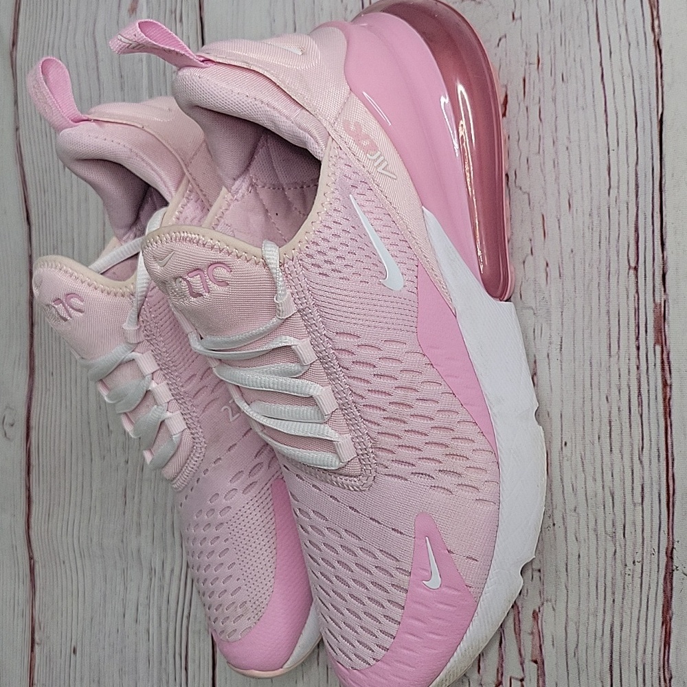 Nike Air Max 270 Pink And White Sneakers Size 8.5 - Picture 10 of 10